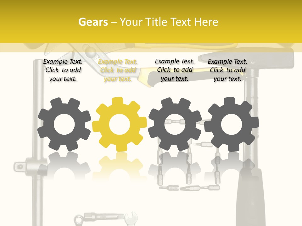 Repairing Door Malleus PowerPoint Template