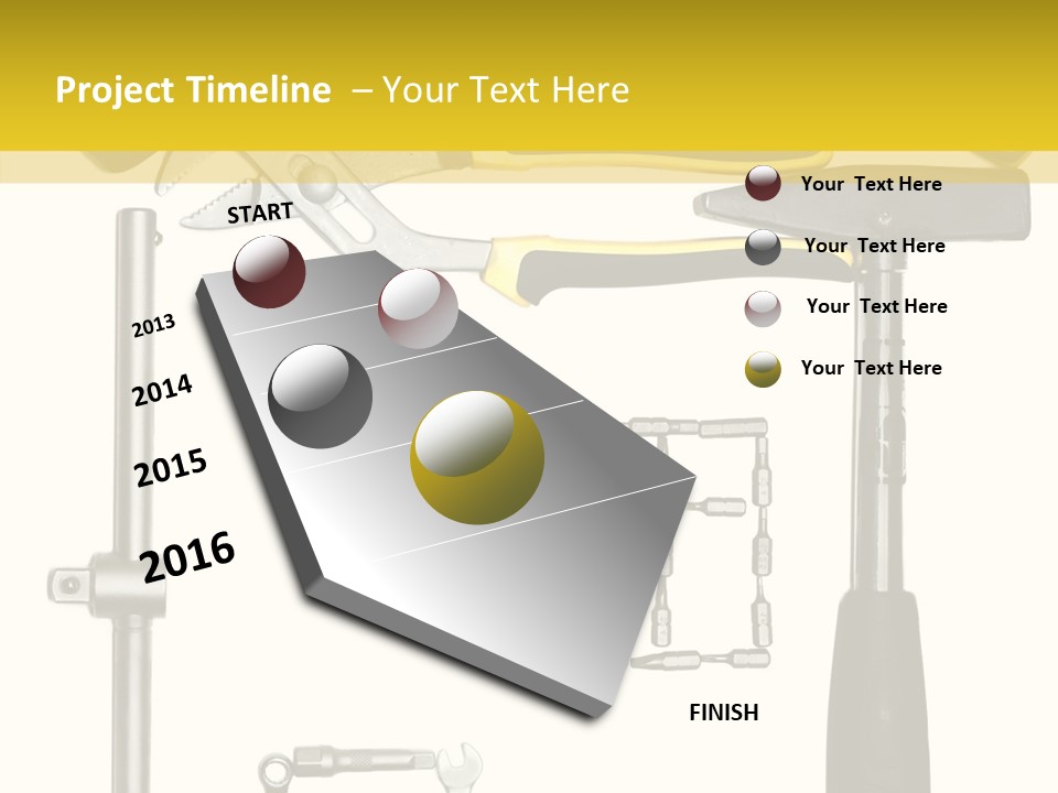 Repairing Door Malleus PowerPoint Template