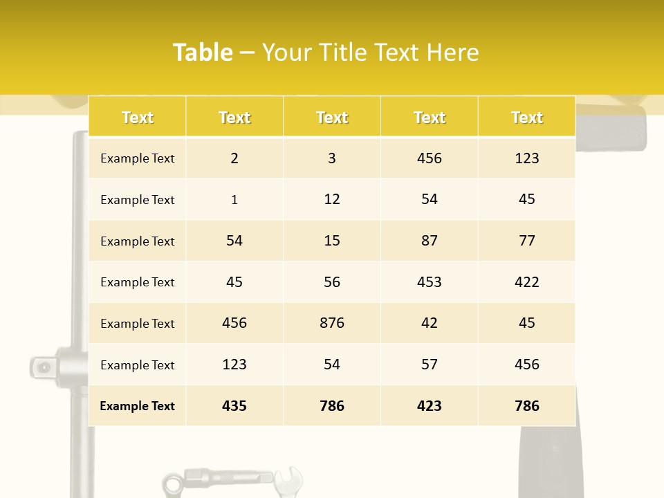 Repairing Door Malleus PowerPoint Template