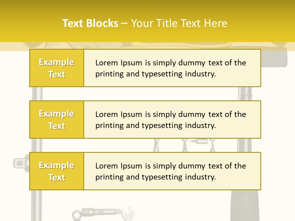 Repairing Door Malleus PowerPoint Template