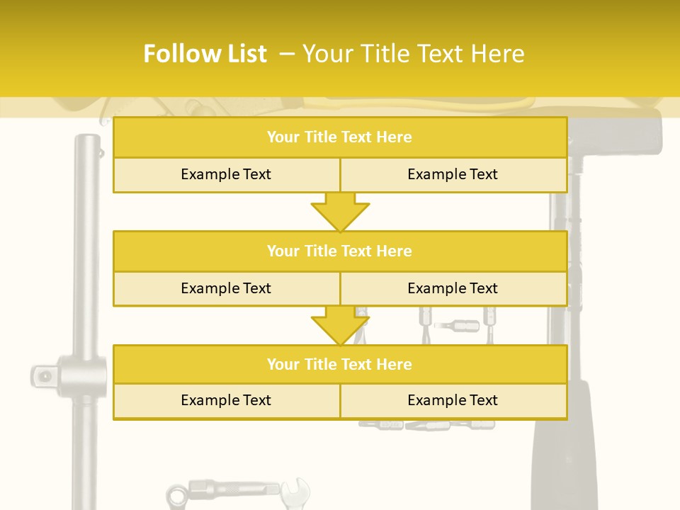 Repairing Door Malleus PowerPoint Template