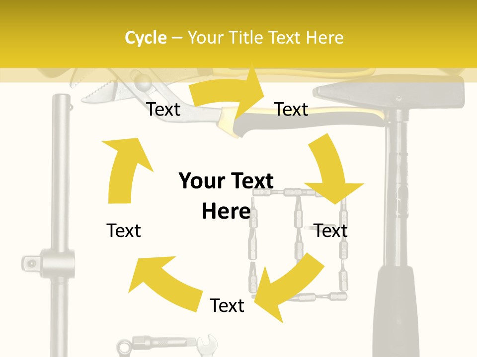 Repairing Door Malleus PowerPoint Template