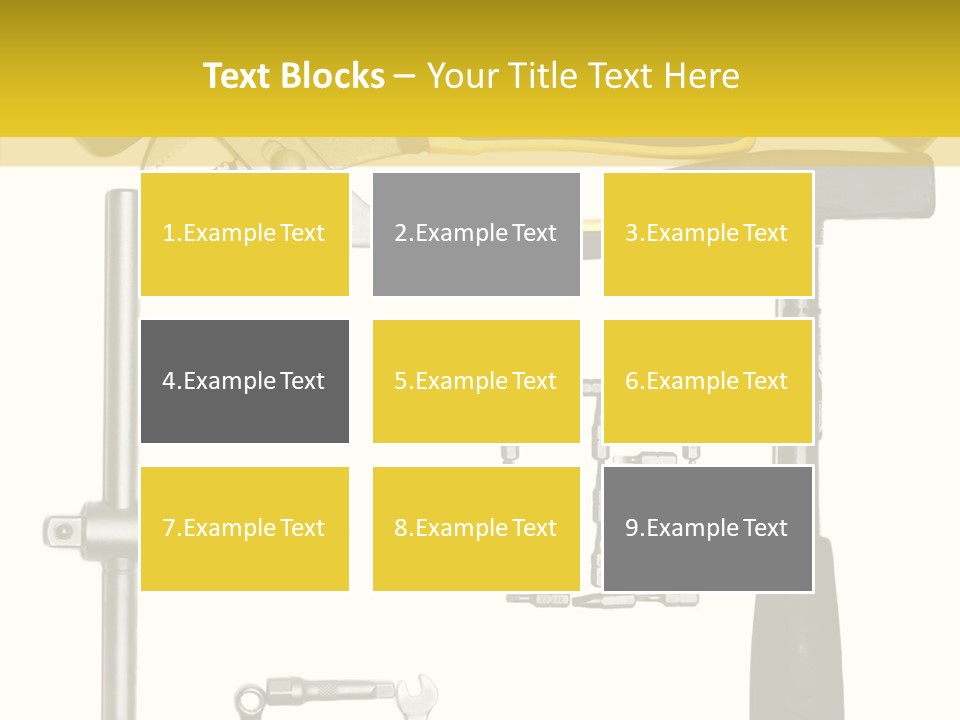 Repairing Door Malleus PowerPoint Template