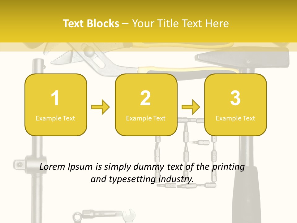 Repairing Door Malleus PowerPoint Template