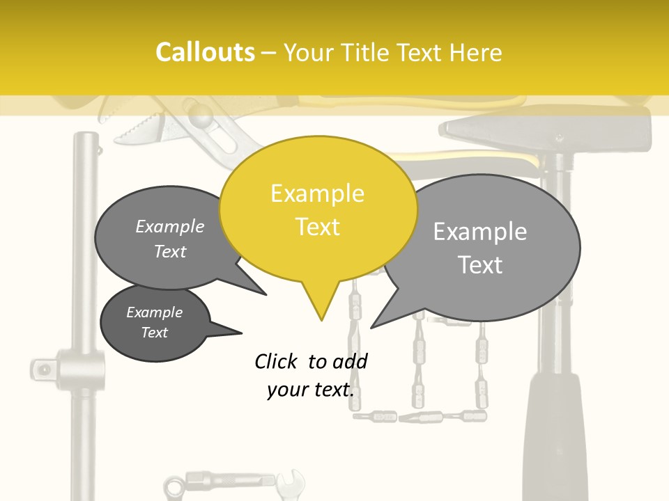Repairing Door Malleus PowerPoint Template