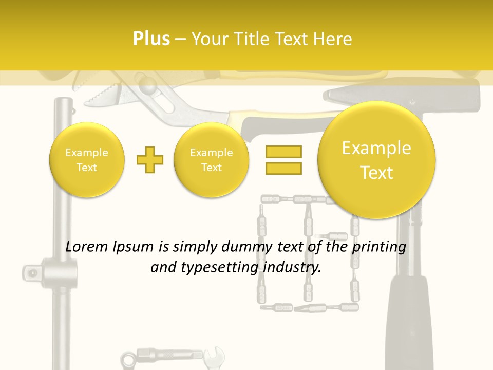 Repairing Door Malleus PowerPoint Template