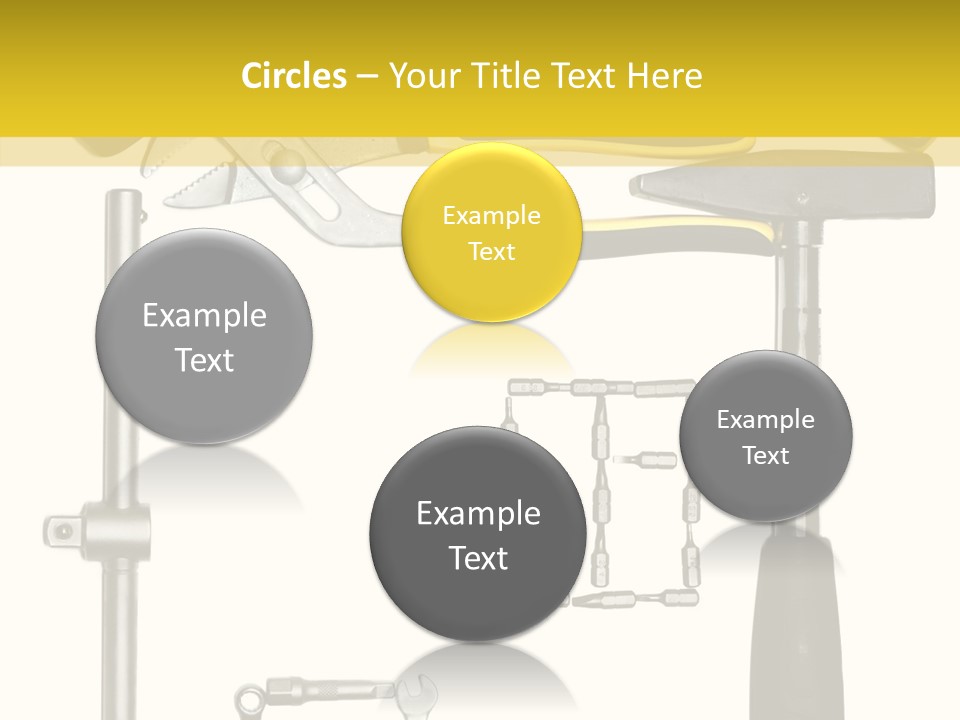 Repairing Door Malleus PowerPoint Template