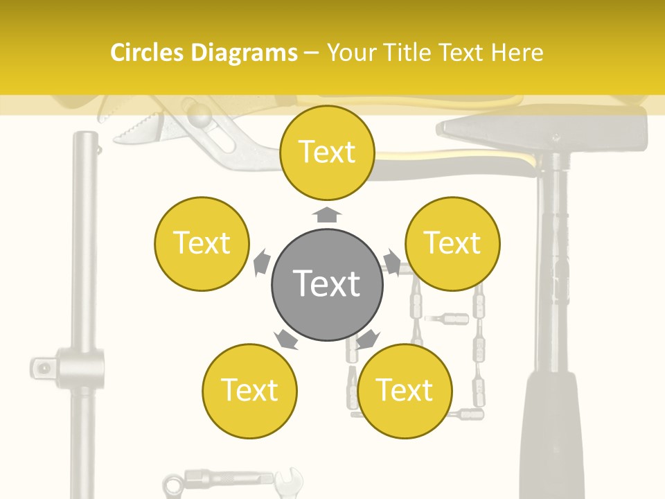 Repairing Door Malleus PowerPoint Template