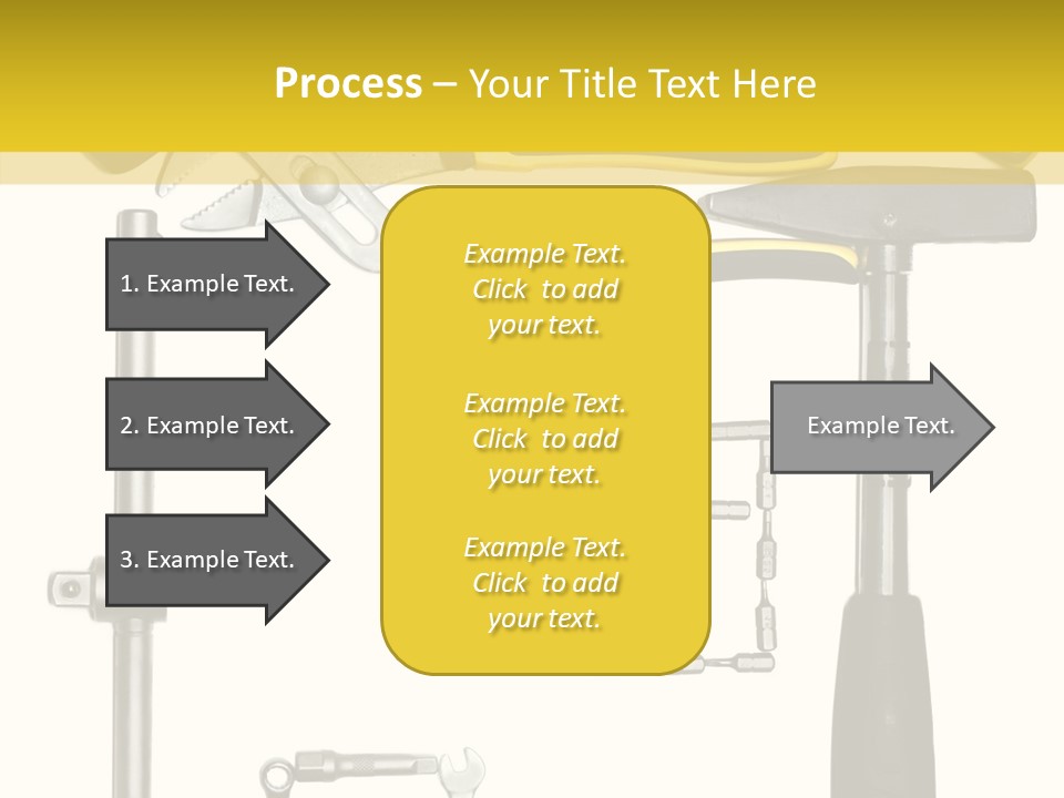 Repairing Door Malleus PowerPoint Template