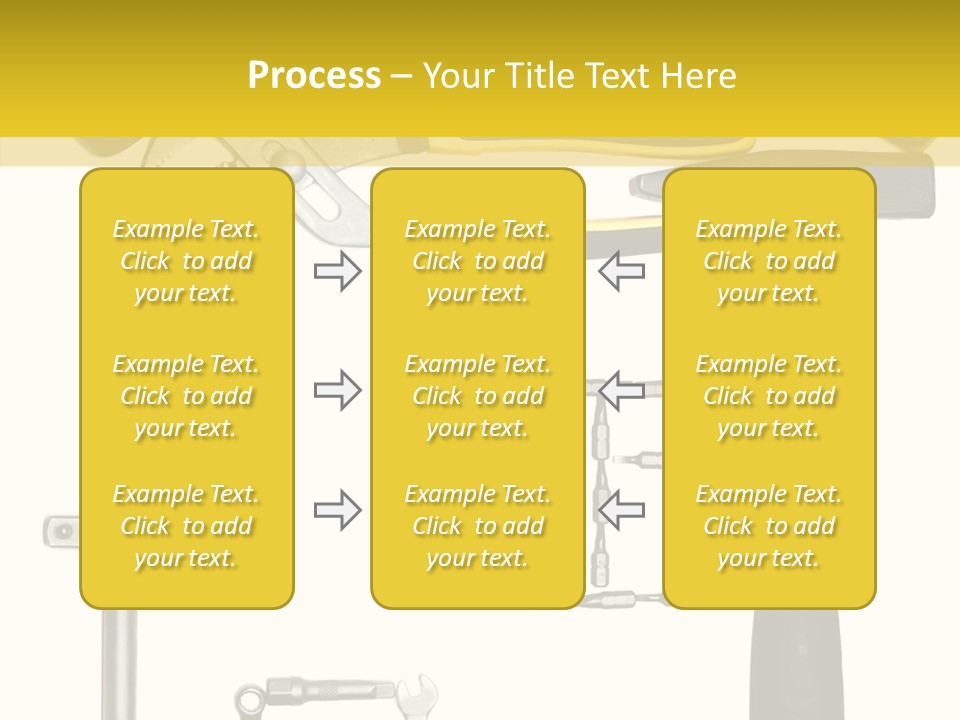 Repairing Door Malleus PowerPoint Template