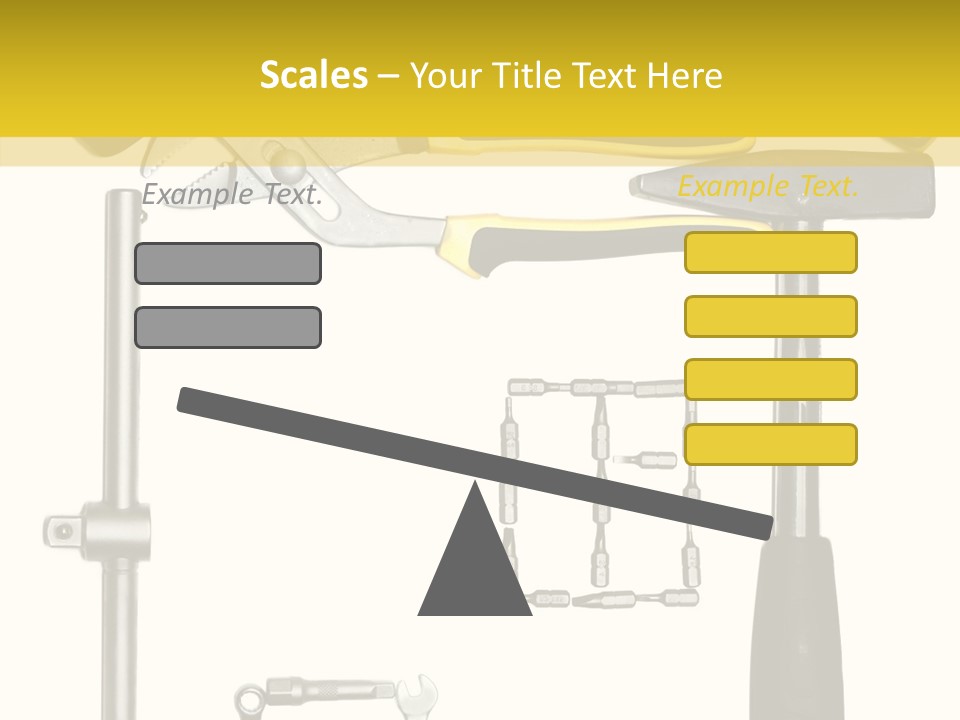 Repairing Door Malleus PowerPoint Template