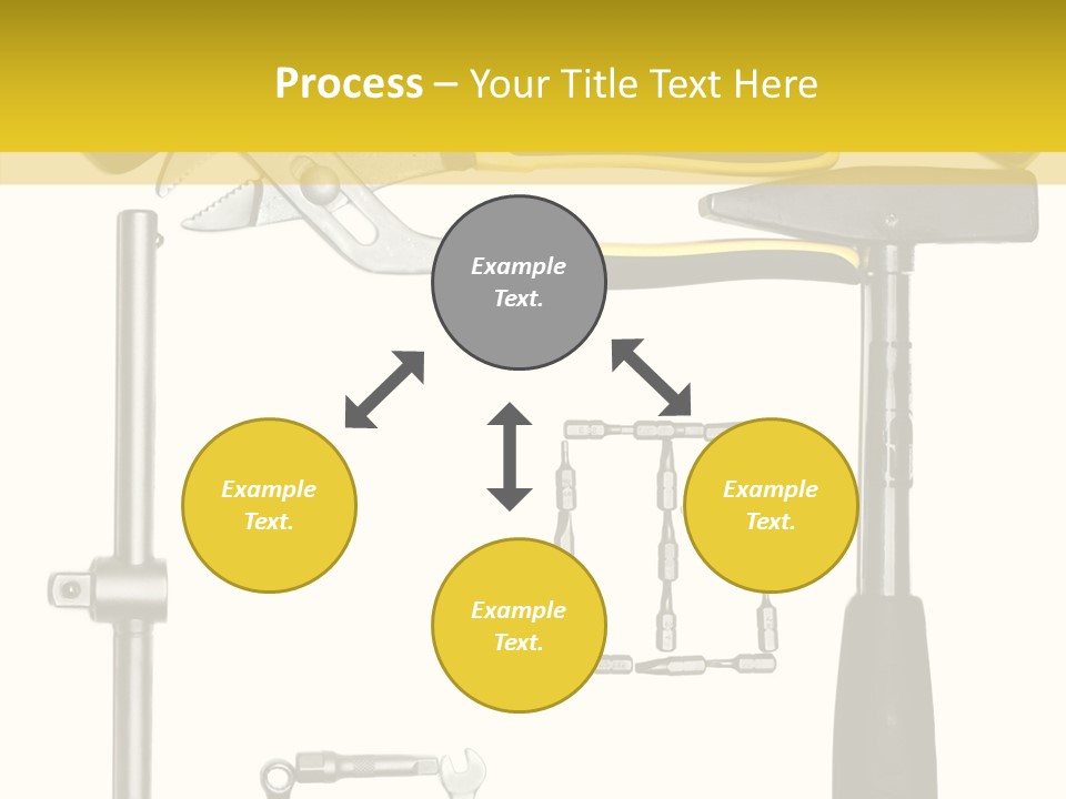 Repairing Door Malleus PowerPoint Template