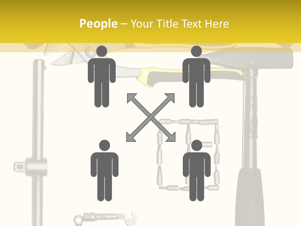 Repairing Door Malleus PowerPoint Template