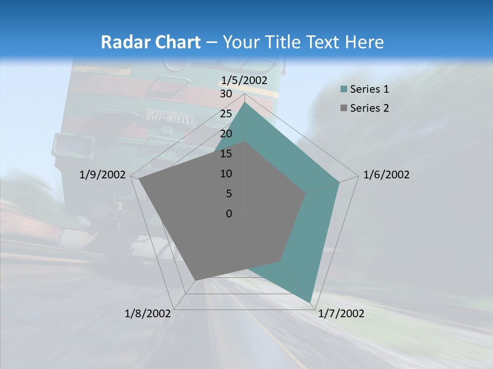 Motion Train Ukraine PowerPoint Template