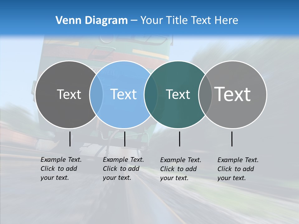 Motion Train Ukraine PowerPoint Template