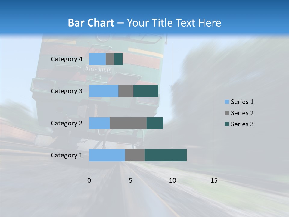Motion Train Ukraine PowerPoint Template