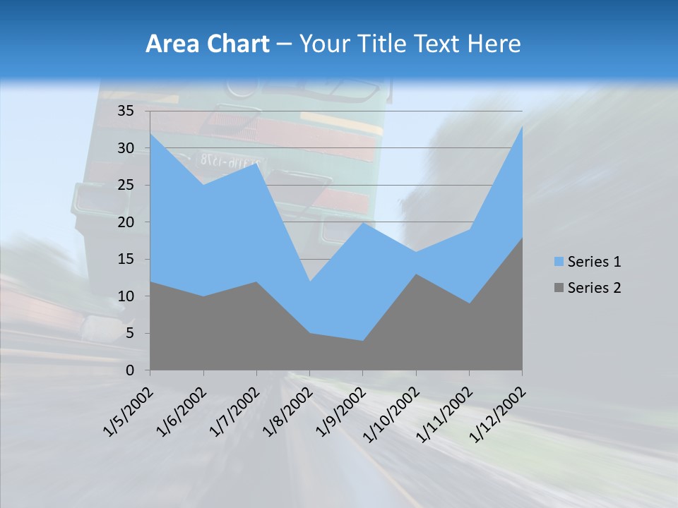 Motion Train Ukraine PowerPoint Template