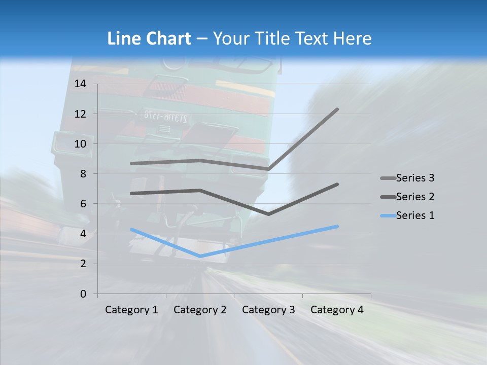 Motion Train Ukraine PowerPoint Template