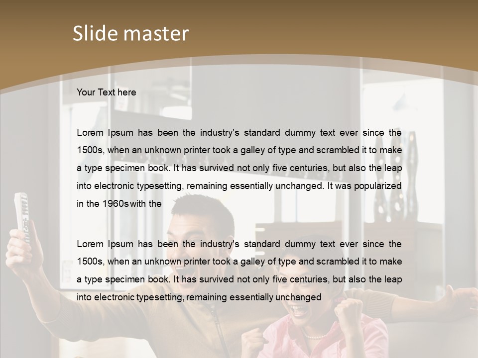 Score Image Photograph PowerPoint Template