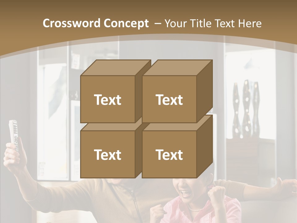 Score Image Photograph PowerPoint Template