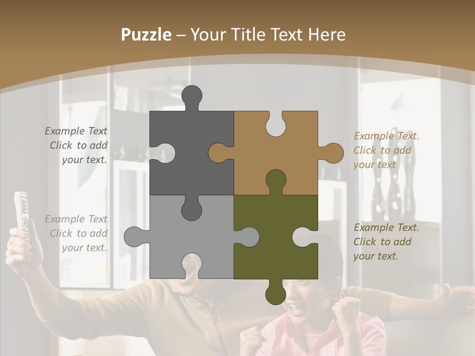 Score Image Photograph PowerPoint Template