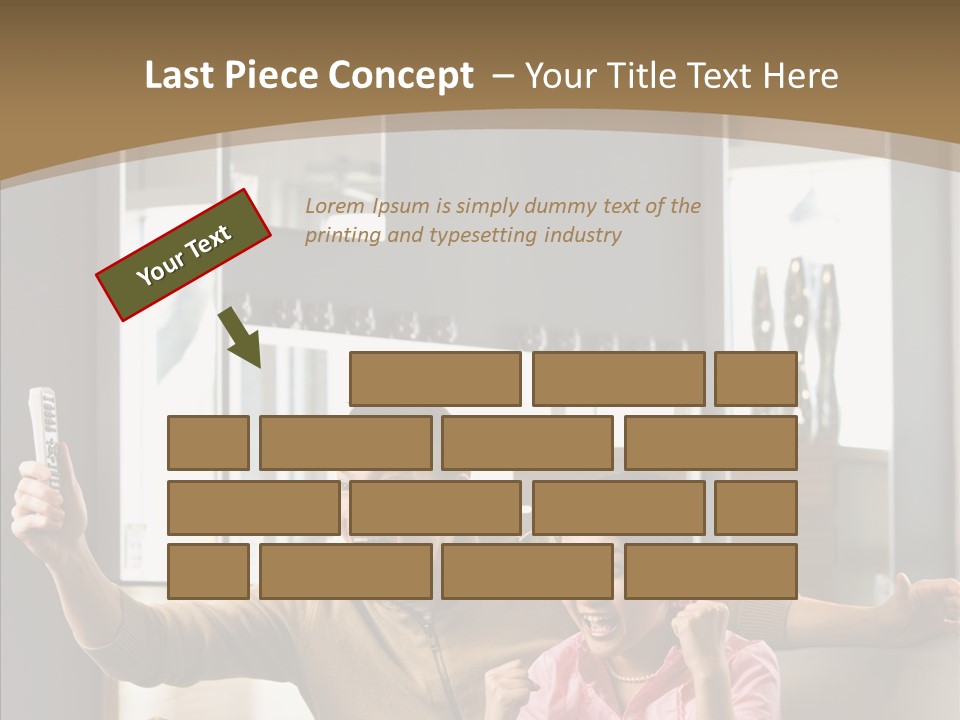 Score Image Photograph PowerPoint Template