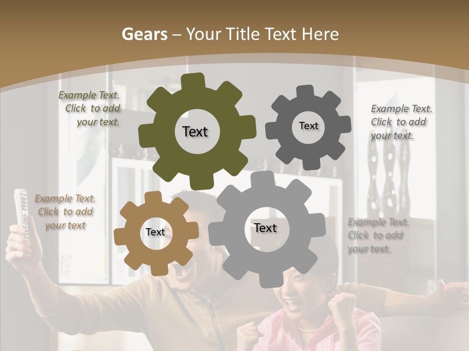 Score Image Photograph PowerPoint Template