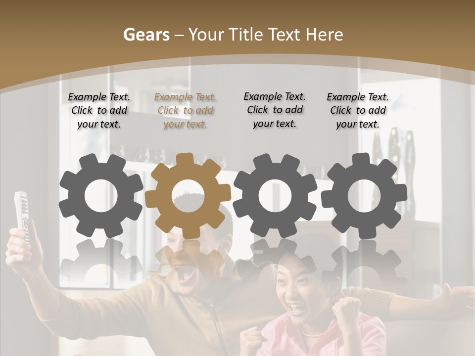 Score Image Photograph PowerPoint Template