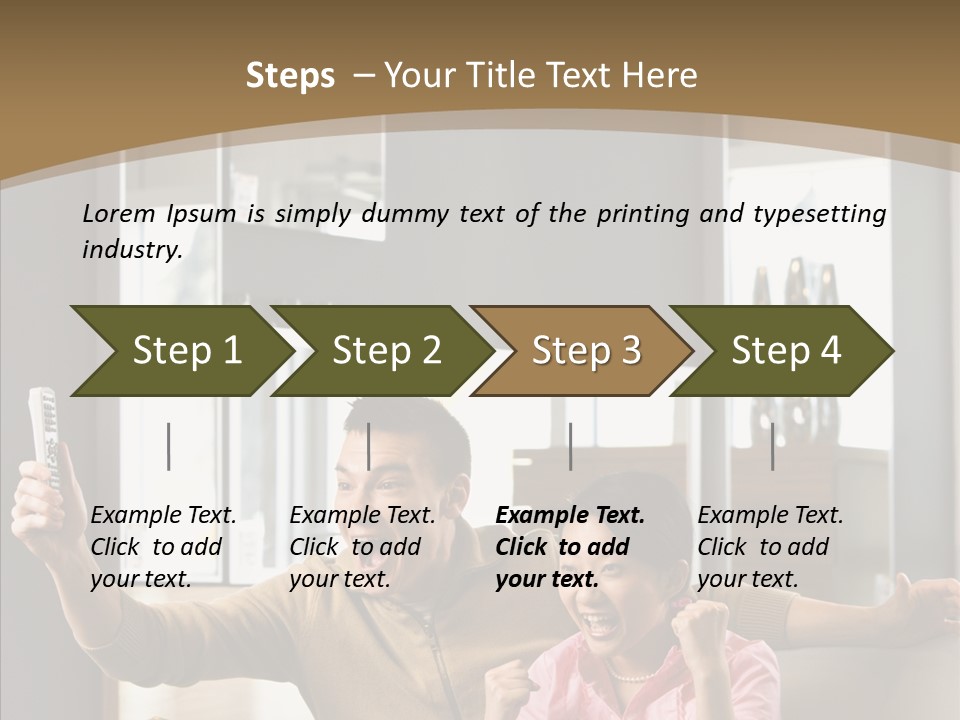 Score Image Photograph PowerPoint Template