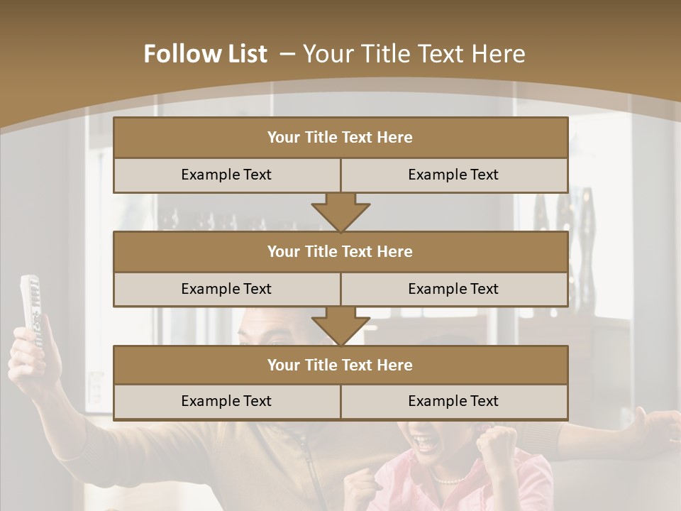 Score Image Photograph PowerPoint Template