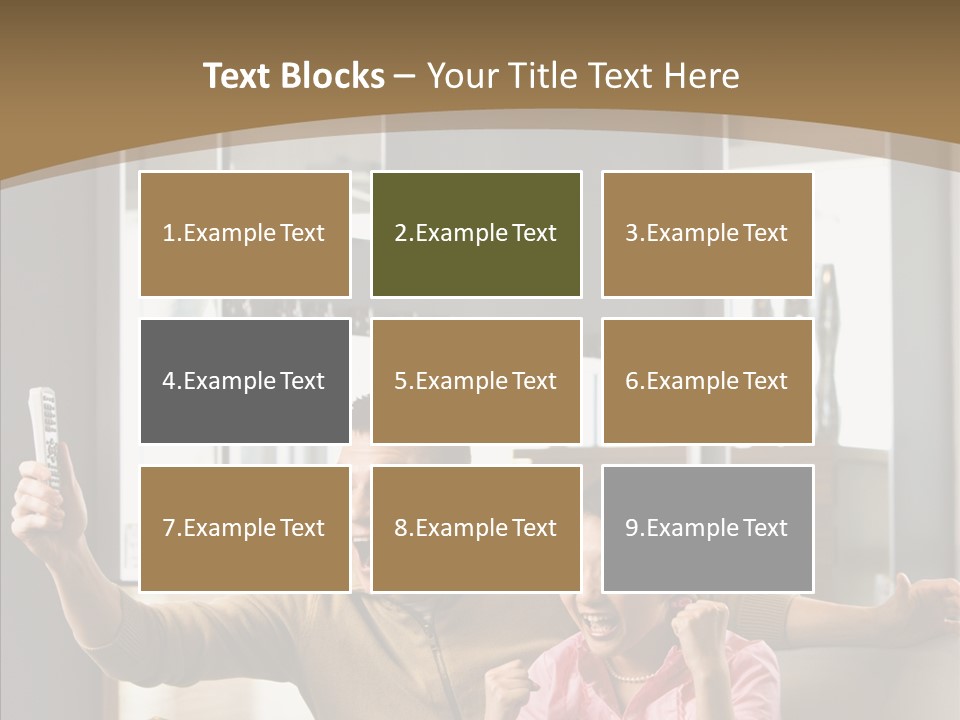 Score Image Photograph PowerPoint Template