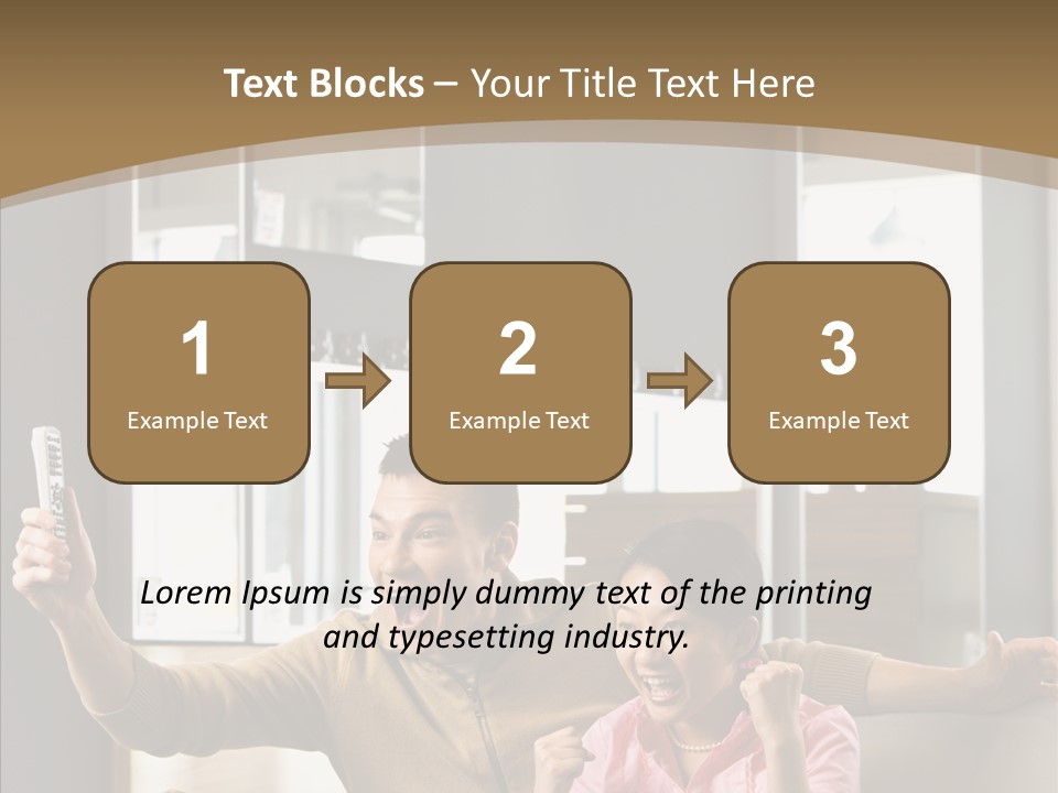 Score Image Photograph PowerPoint Template