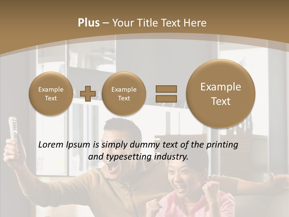Score Image Photograph PowerPoint Template
