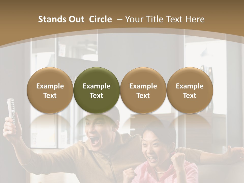 Score Image Photograph PowerPoint Template