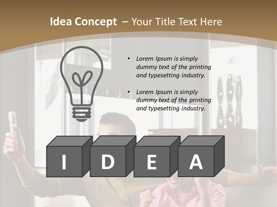 Score Image Photograph PowerPoint Template