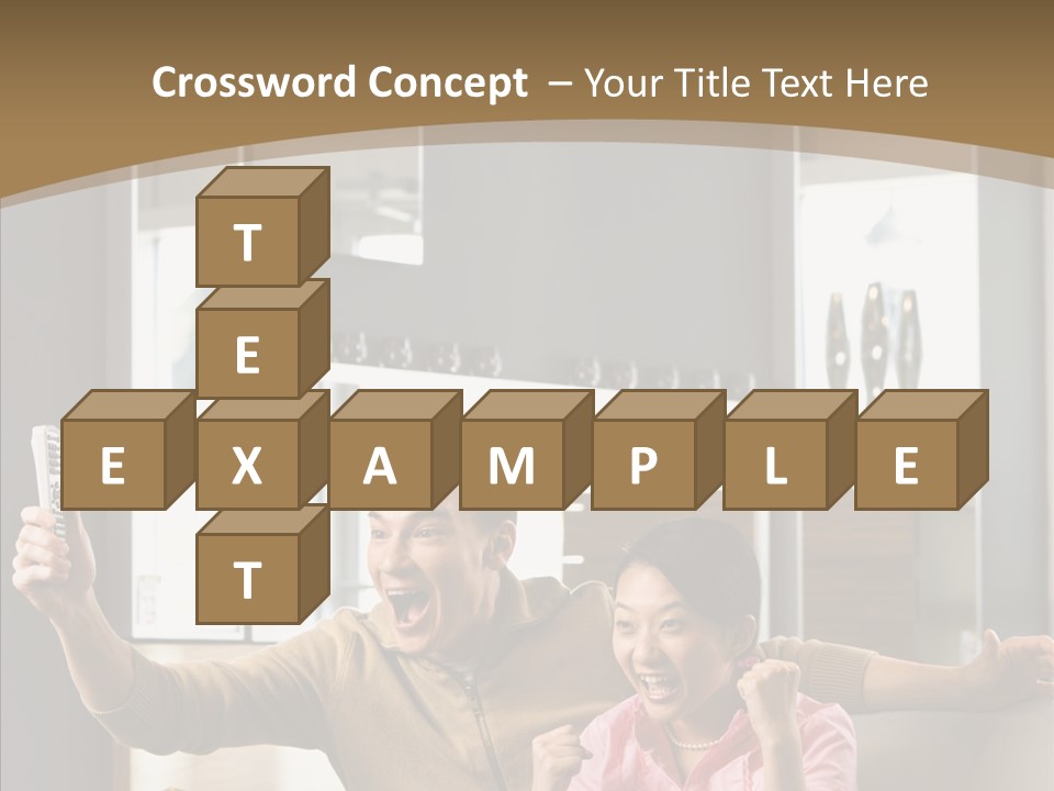 Score Image Photograph PowerPoint Template