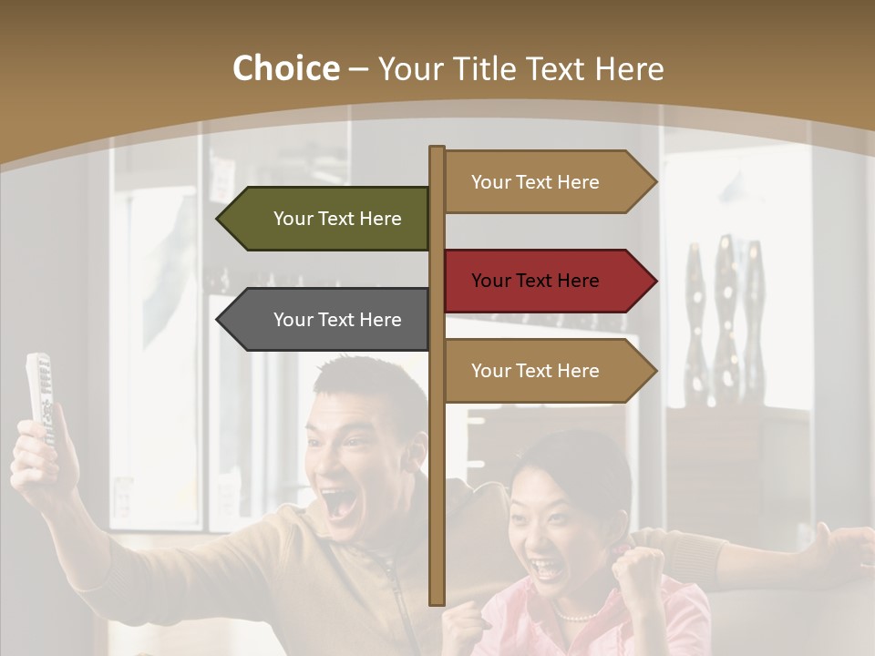 Score Image Photograph PowerPoint Template