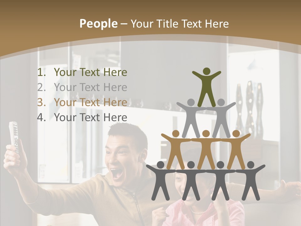 Score Image Photograph PowerPoint Template