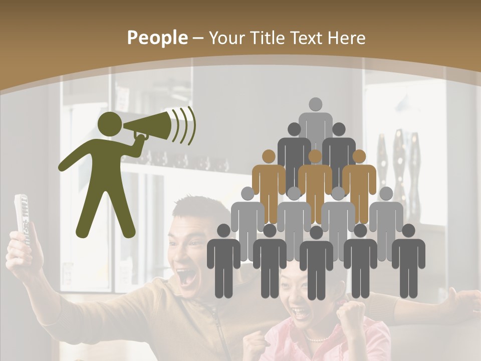 Score Image Photograph PowerPoint Template