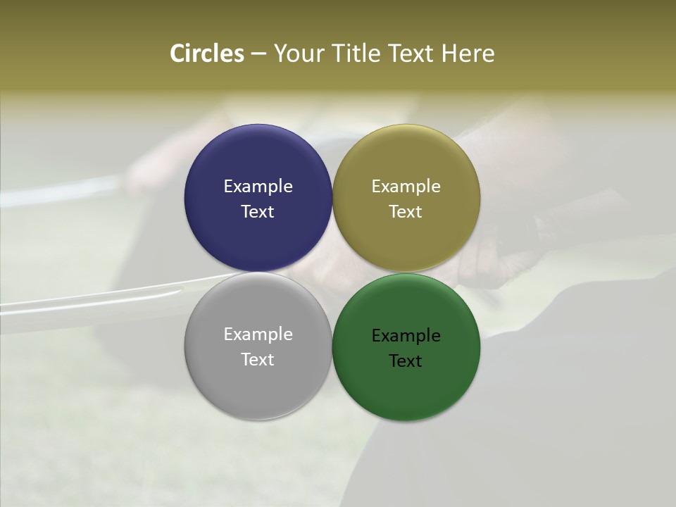 Men Arts Ken Do PowerPoint Template