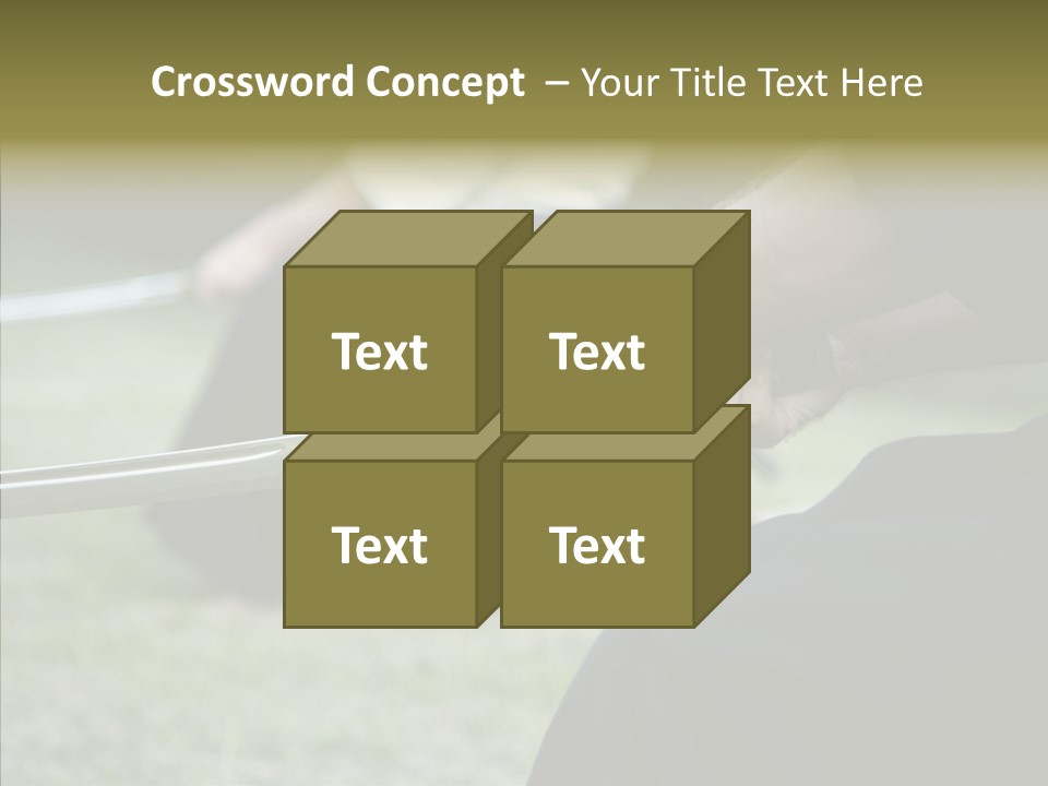 Men Arts Ken Do PowerPoint Template