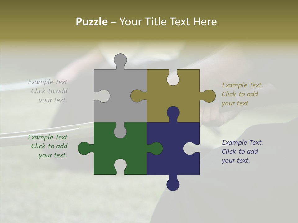 Men Arts Ken Do PowerPoint Template