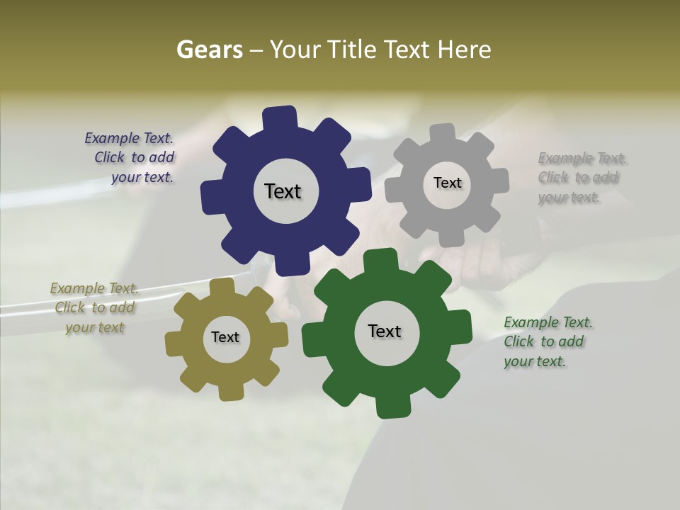 Men Arts Ken Do PowerPoint Template