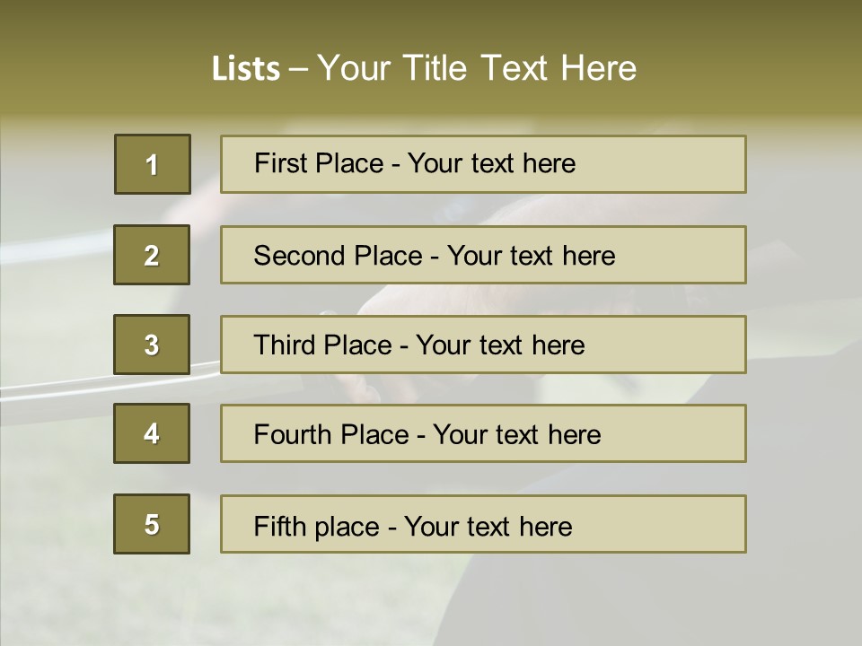 Men Arts Ken Do PowerPoint Template