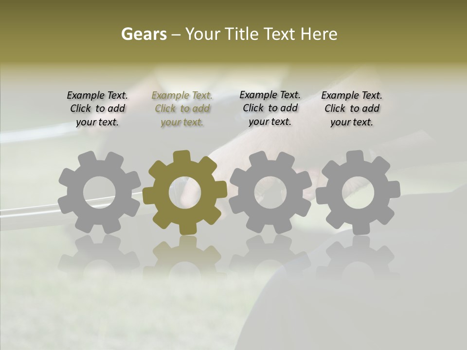 Men Arts Ken Do PowerPoint Template