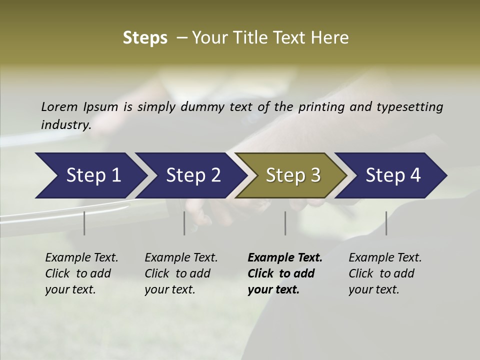 Men Arts Ken Do PowerPoint Template