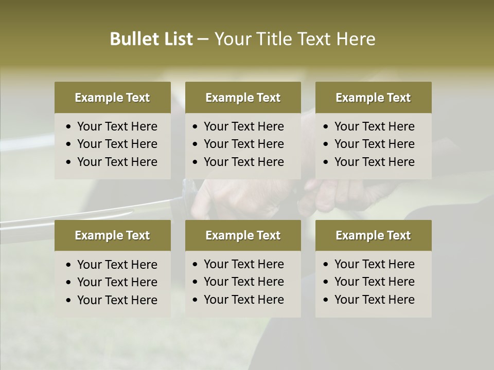 Men Arts Ken Do PowerPoint Template