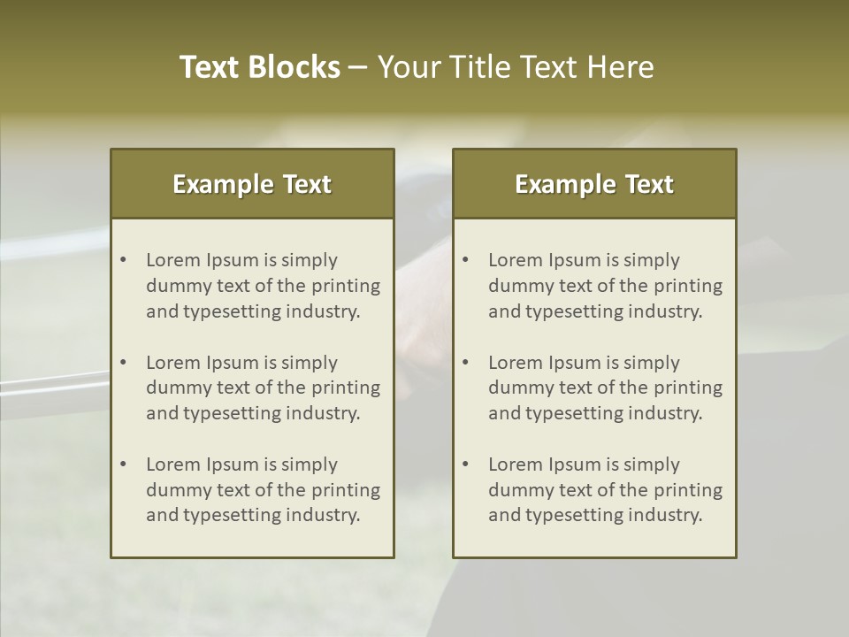 Men Arts Ken Do PowerPoint Template