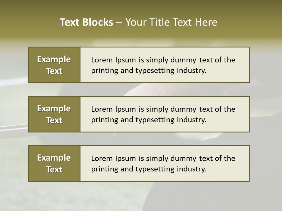 Men Arts Ken Do PowerPoint Template