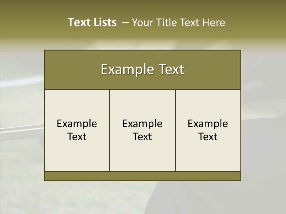 Men Arts Ken Do PowerPoint Template